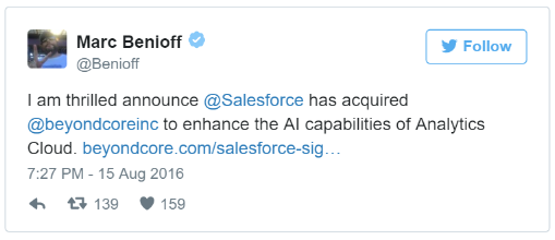 marc benioff beyondcore tweet