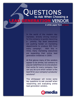 5 Questions to Ask When Choosing a Lead Generation Vender