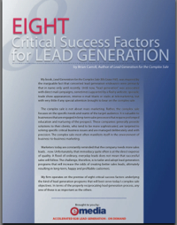 8 Critical Success Factors for Lead Generation