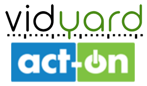 vidyard-act-on logos