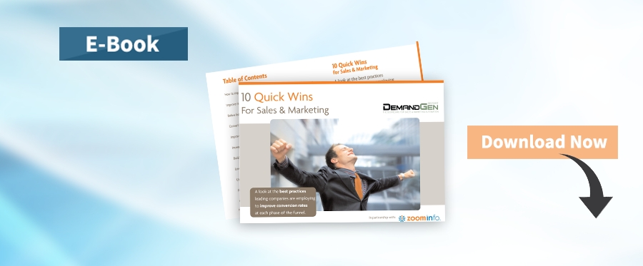 10 Quick Wins For Sales & Marketing