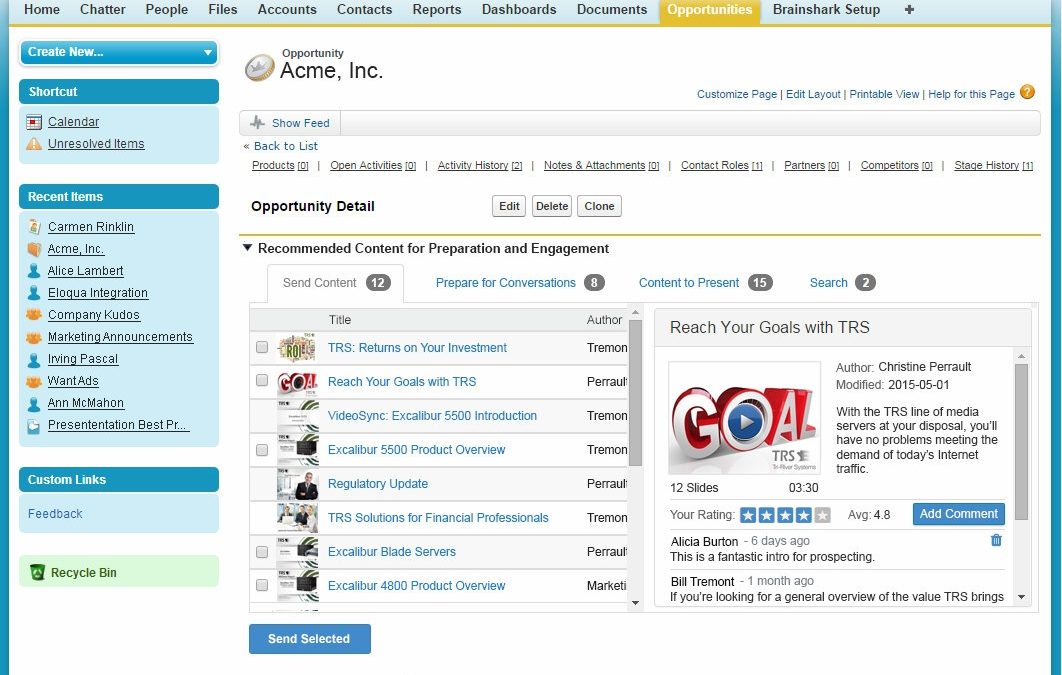 Brainshark Offers Centralized Sales Enablement Content
