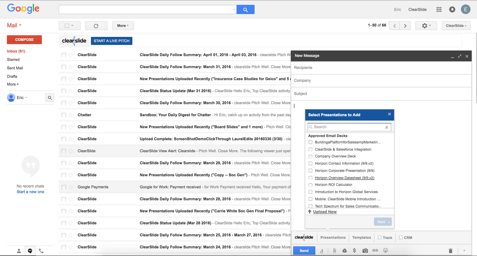 ClearSlide Debuts Gmail Plug-In