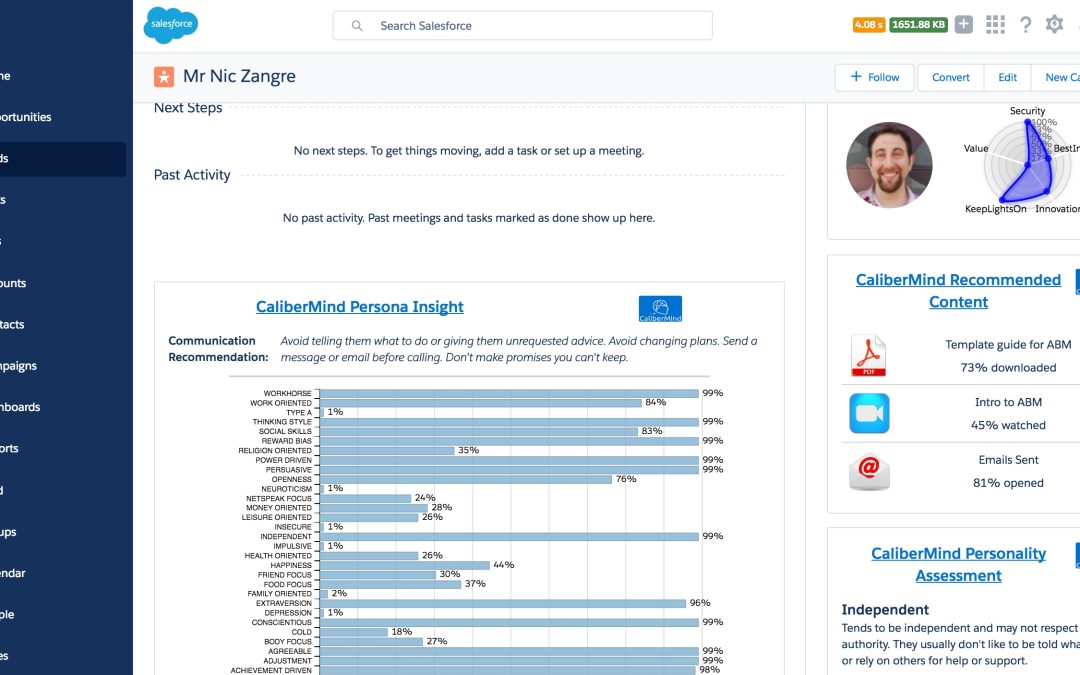 CaliberMind Launches Intelligence Software For Account-Based Marketing
