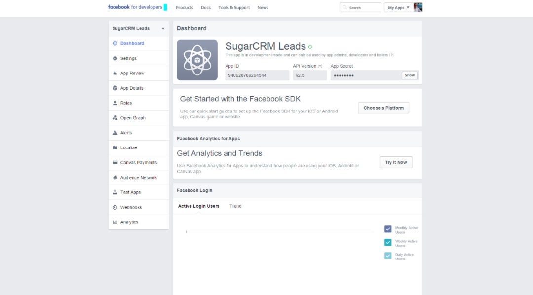 SugarCRM Debuts Facebook Leads Integration