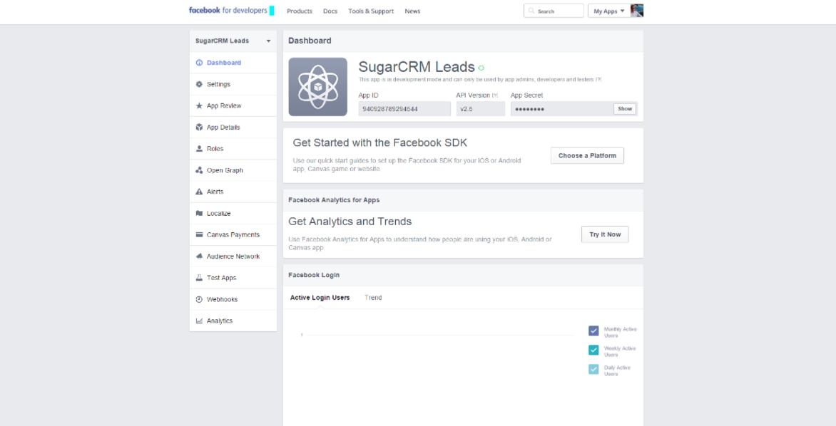 SugarCRM Debuts Facebook Leads Integration