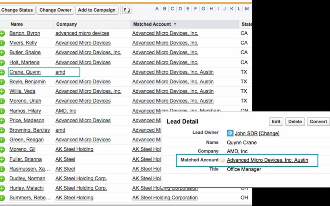 Full Circle Insights Unveils Lead-To-Account Matching Solution