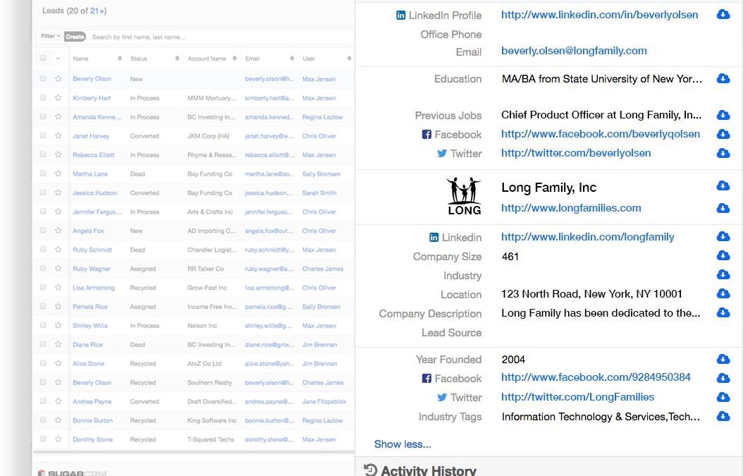 SugarCRM Launches Relationship Intelligence Product
