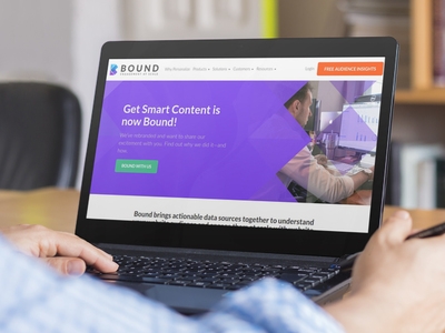 Get Smart Content Rebrands To Bound, Redesigns 360-Degree Personalization Platform