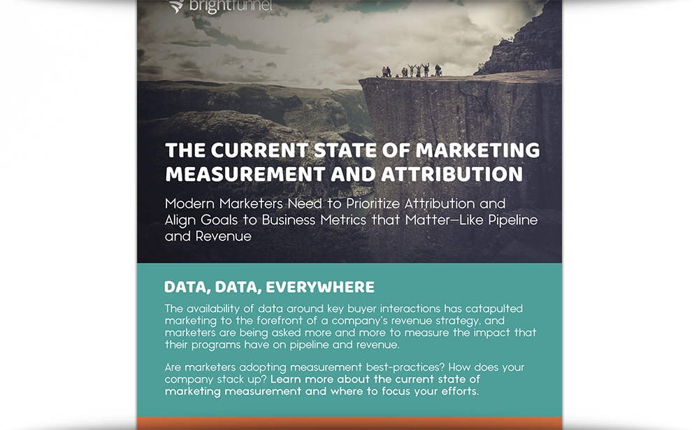 The Current State Of Marketing Measurement And Attribution