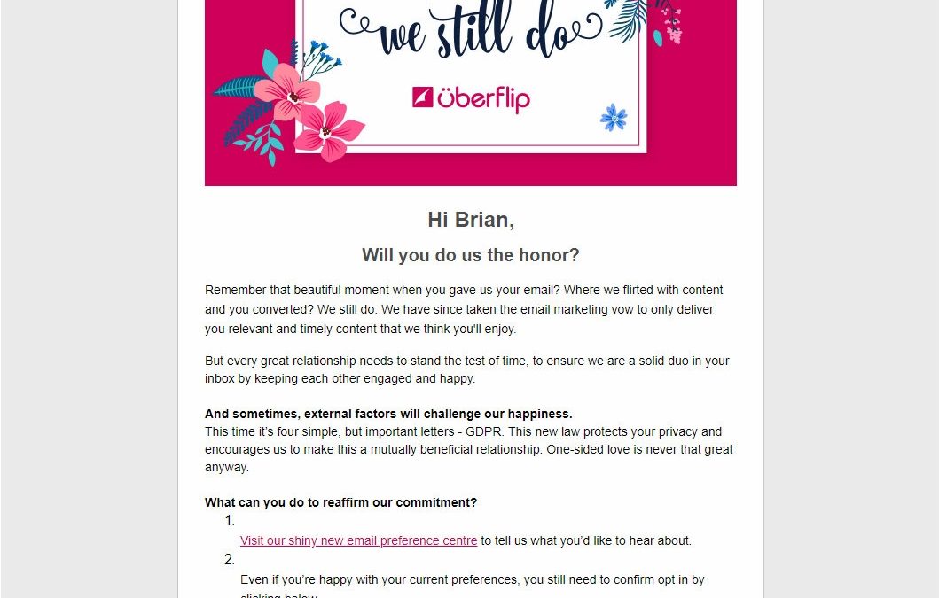 3 Things To Keep In Mind For GDPR Email Messaging