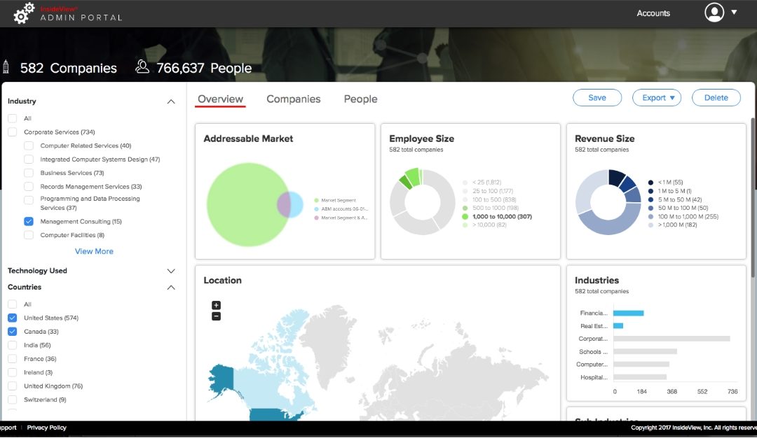 InsideView Launches Apex To Streamline Go-To-Market Strategies With Machine Learning