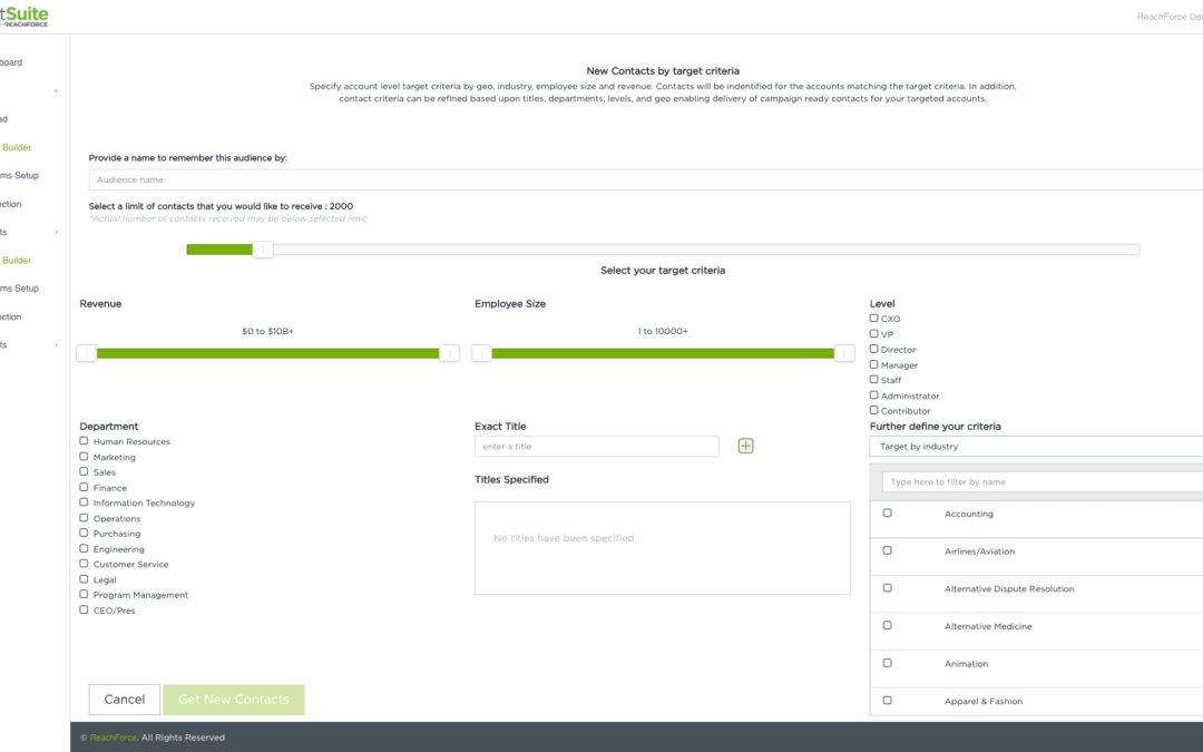 ReachForce Introduces New Data Management Solution