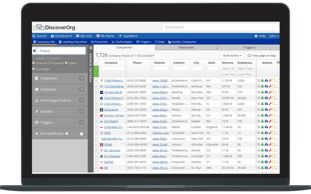 DiscoverOrg Adds Person Matching Feature To ListMatch
