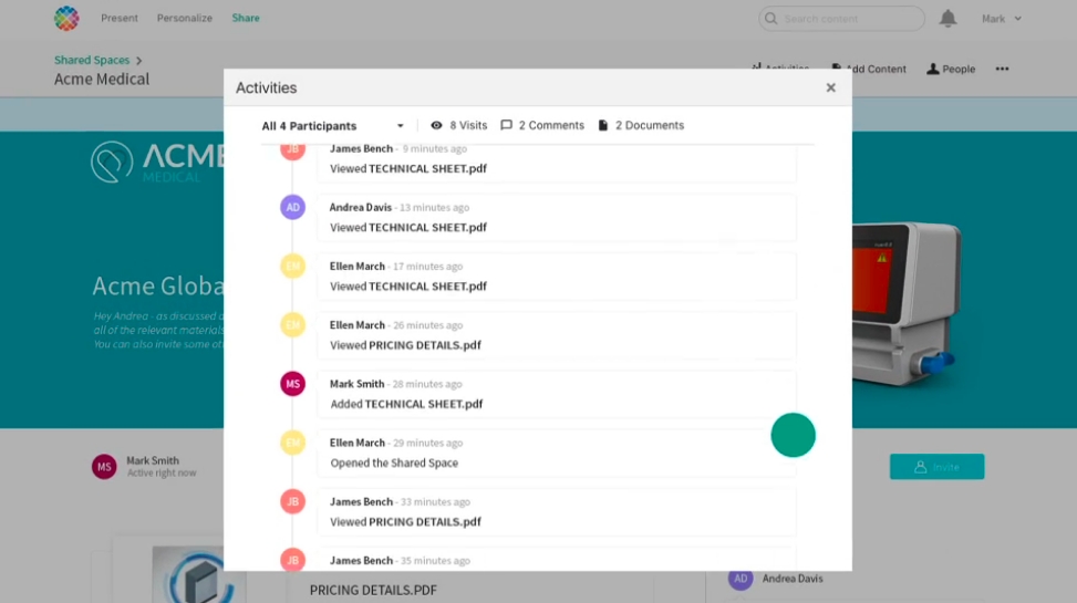 Showpad Releases Shared Spaces To Facilitate 1:1 Sales Conversations