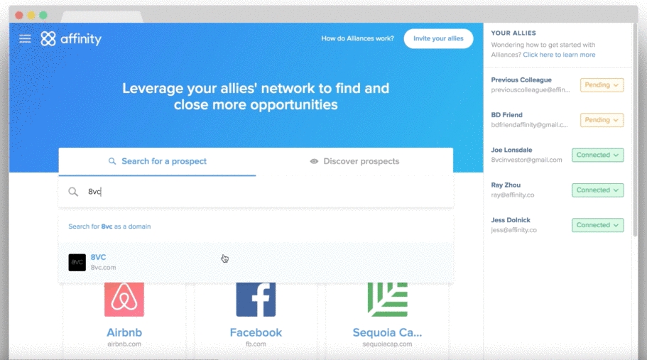 Affinity Releases Alliances Solution To Rival LinkedIn With Streamlined Business Introductions