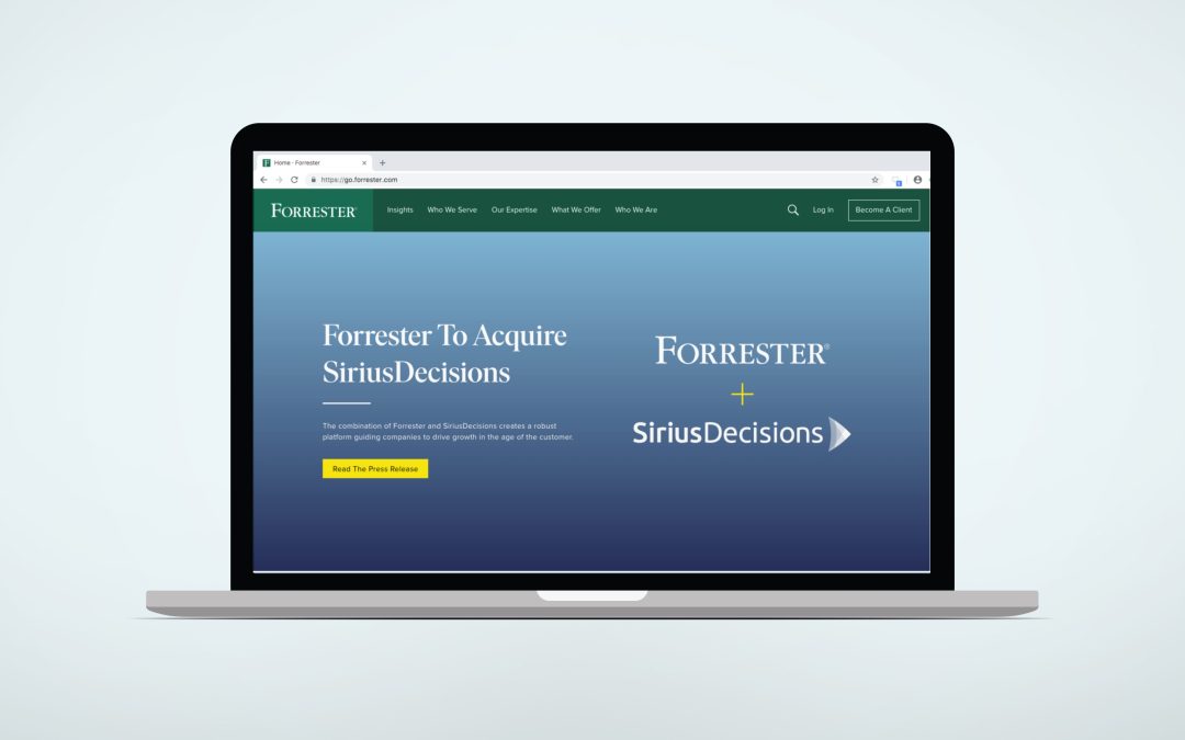 Forrester And SiriusDecisions To Combine Forces In $245M Acquisition