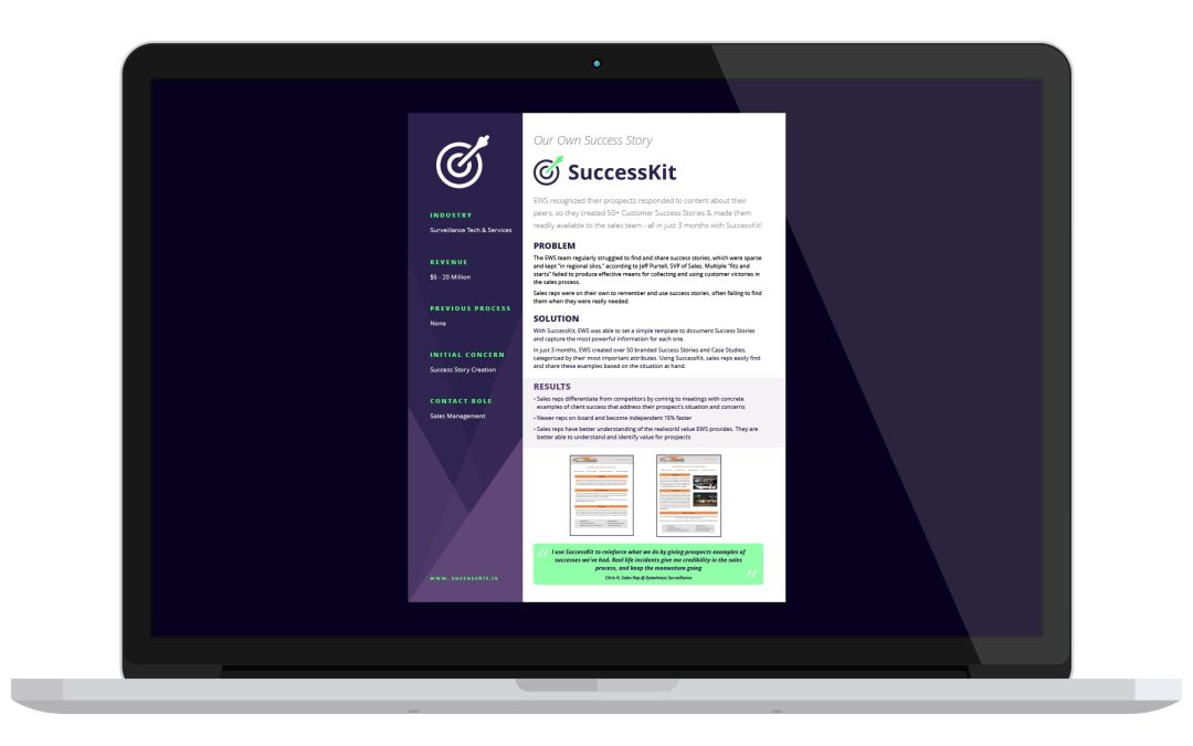 SuccessKit Aims To Streamline Case Study Creation, Management