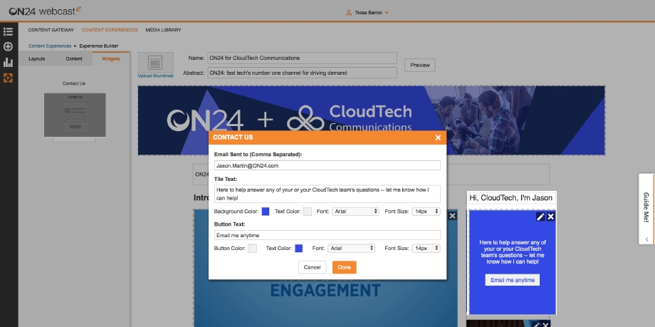 ON24 Adds New Tool To Webinar Platform For Campaign Personalization