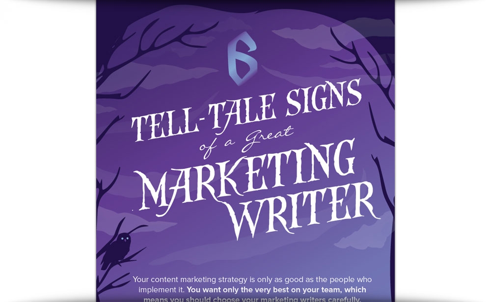 Six Tell-Tale Signs Of A Great Marketing Writer