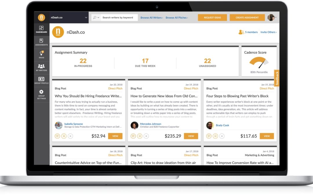 nDash Offers Platform To Streamline Content Creation At Scale