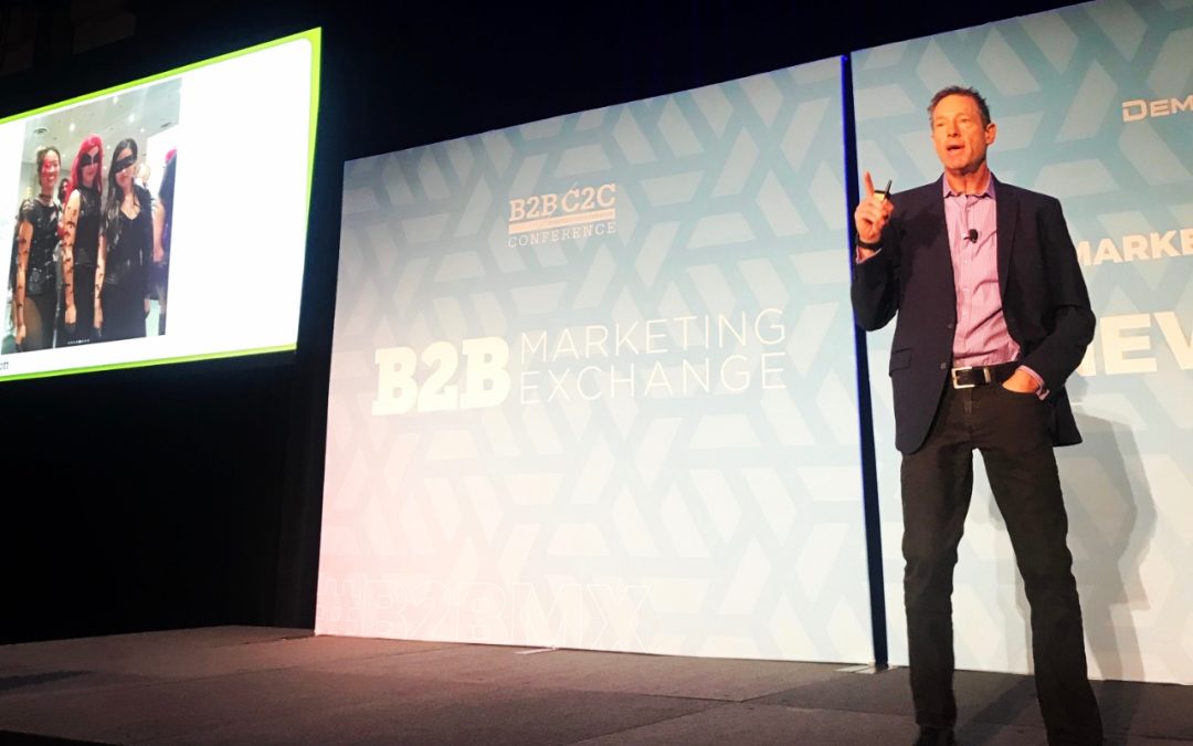 #B2BMX Keynote: David Meerman Scott On How B2B Businesses Can Cultivate Fandom Within Digital Chaos