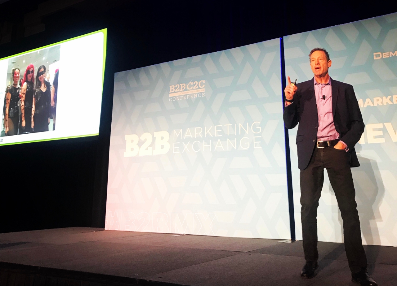 #B2BMX Keynote: David Meerman Scott On How B2B Businesses Can Cultivate Fandom Within Digital Chaos