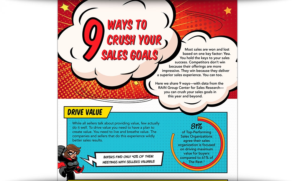 9 Ways To Crush Your Sales Goals