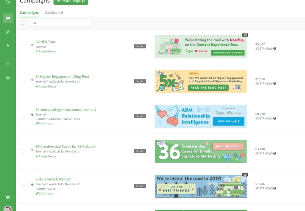 Sigstr Offers Email Marketing Solution With Banner Ad, Relationship Mapping Capabilities