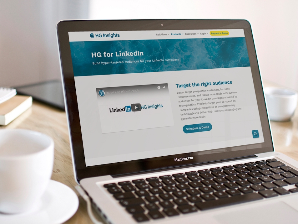 HG Insights Integrates With LinkedIn To Help Marketers Deliver Relevant Ads