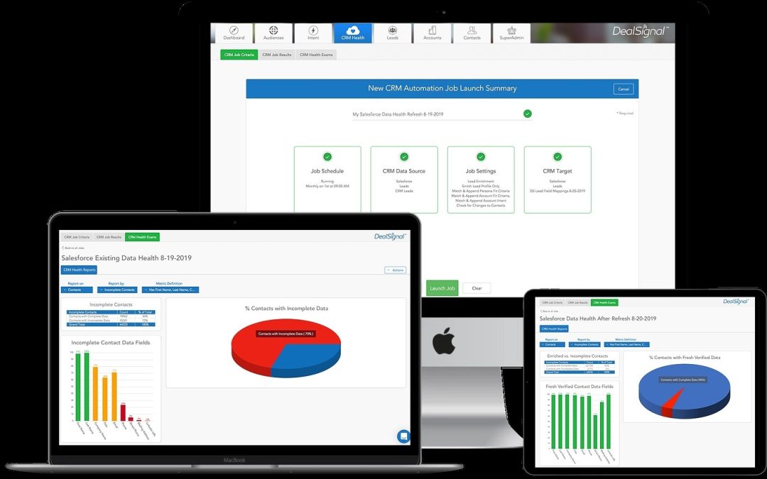 DealSignal Launches CRM Data Health For Salesforce To Tackle Data Decay
