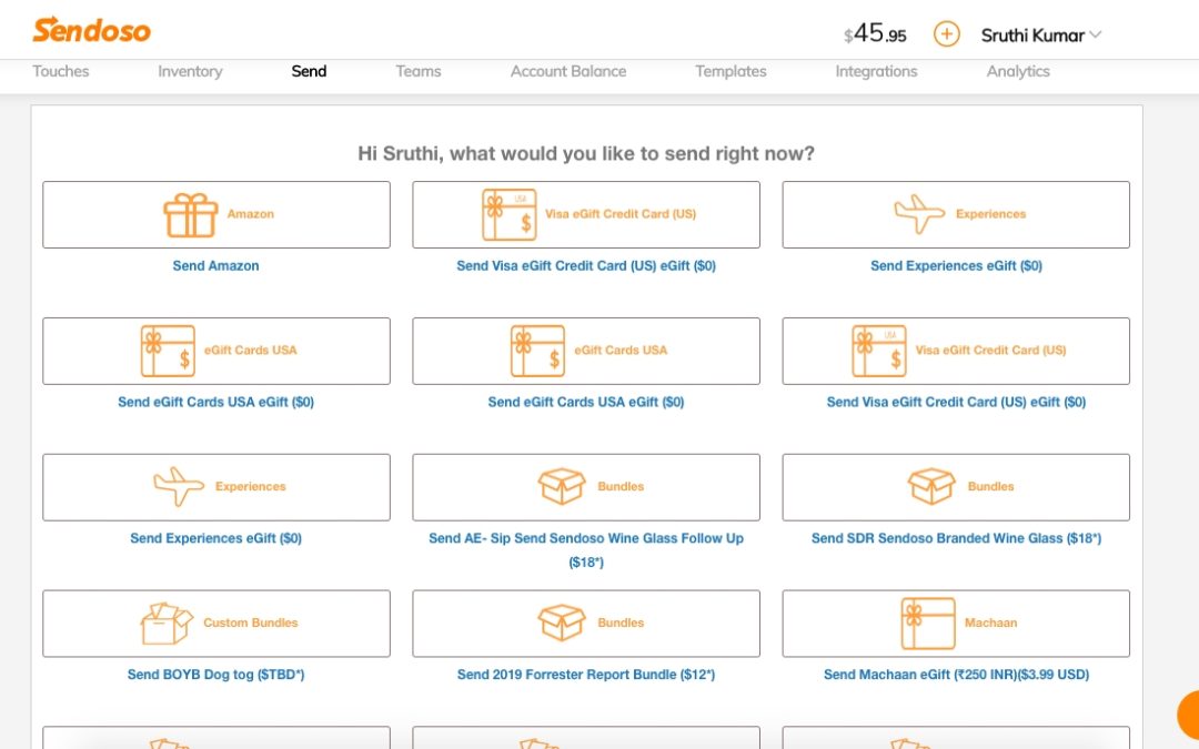 Sendoso Broadens Gifting Capabilities With Fully Integrated Solution