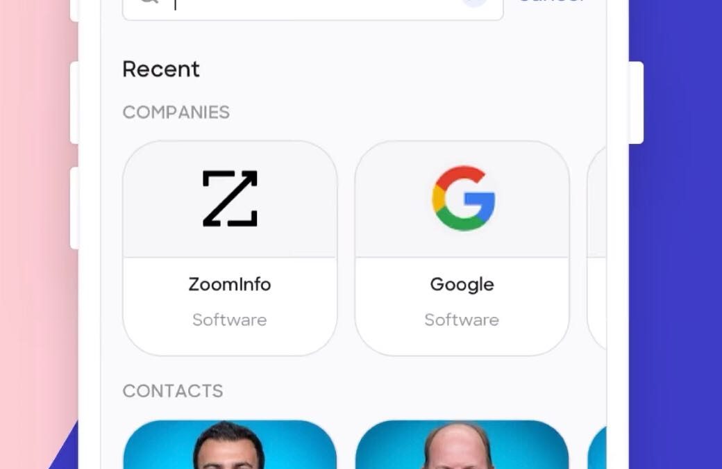 ZoomInfo Launches Mobile Apps For B2B Data