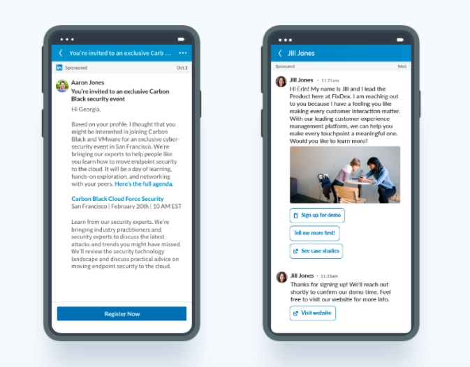 LinkedIn Launches Messaging-Based Ads