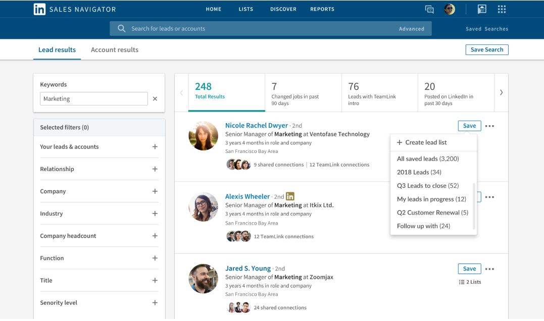 LinkedIn Releases Updates To Sales Navigator To Enhance Virtual Selling