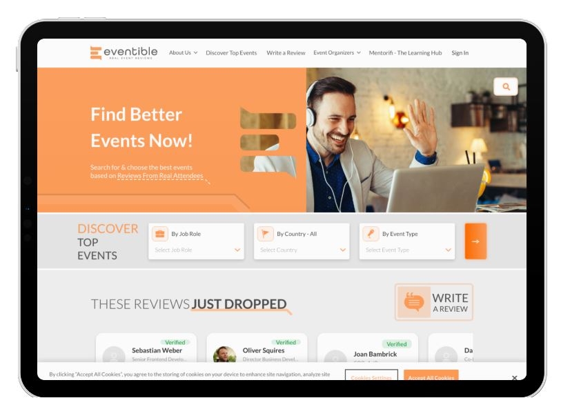 Eventible Launches New Platform For B2B Event Reviews