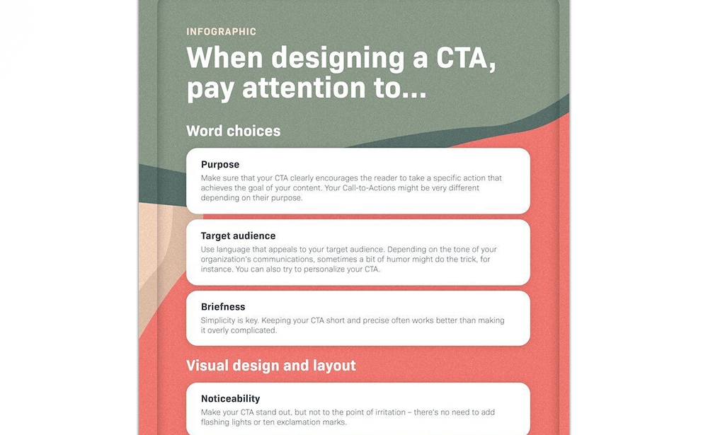 When Designing A CTA, Pay Attention To…