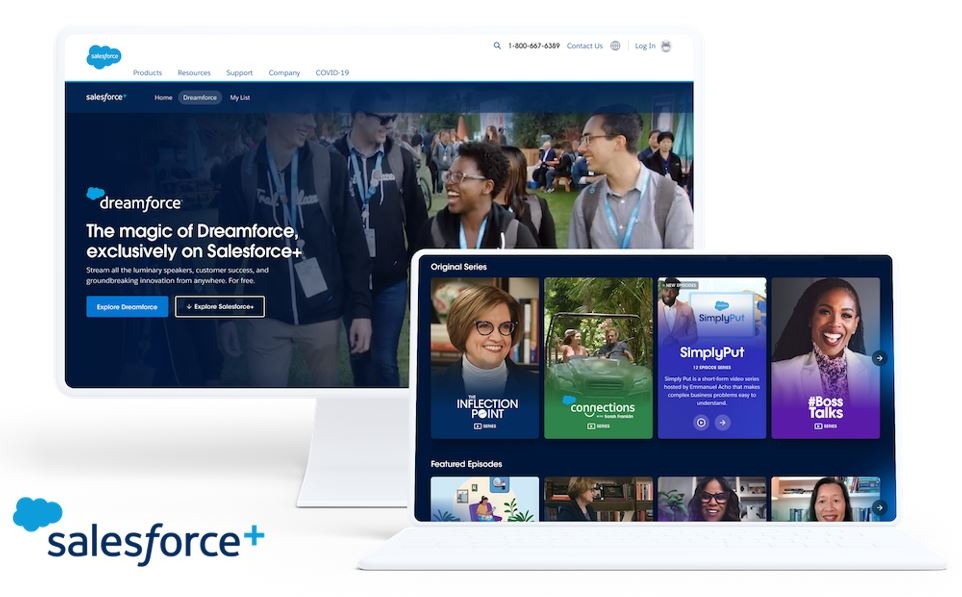 Salesforce Creates Salesforce+, A New Streaming Service For B2B Professionals