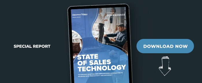 State of Sales Technology: Top Brands Adopting New Applications & Approaches To Increase Reps' Productivity And Efficiency