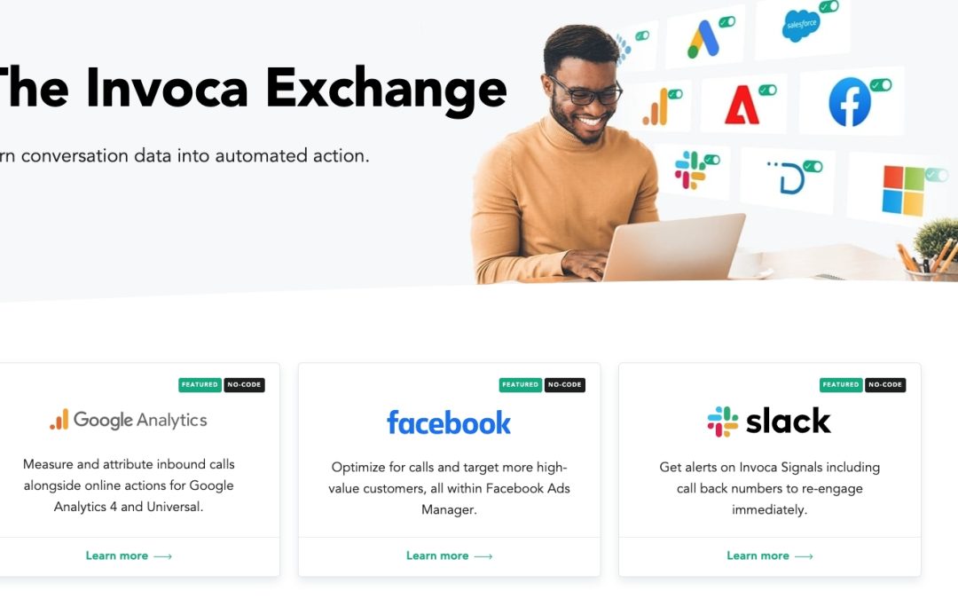 Invoca Releases ‘No-Code’ Integration Library With Slack, Google & Meta Conversions API