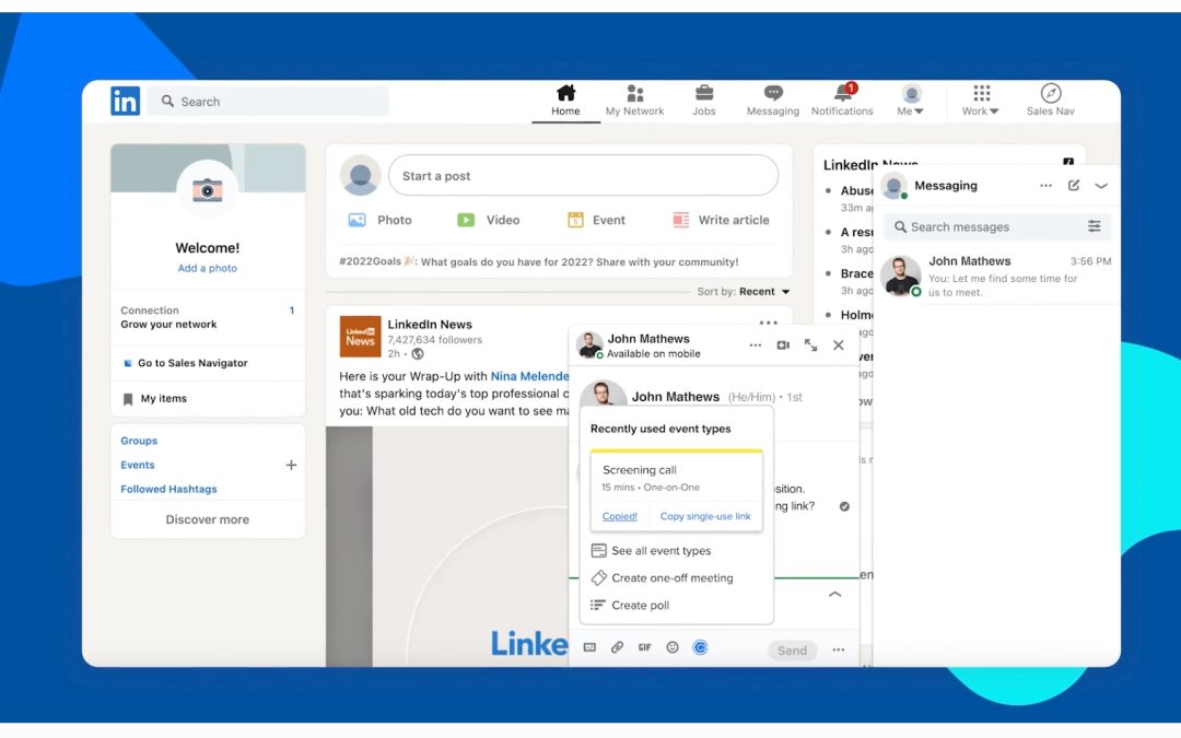 Calendly Announces New Scheduling Extensions For LinkedIn