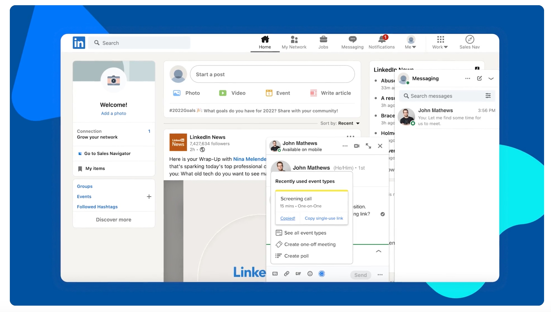 Calendly Announces New Scheduling Extensions For LinkedIn