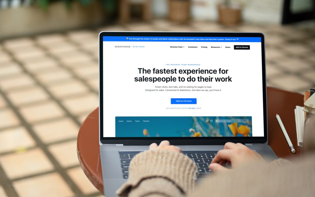 Scratchpad Launches New Inbox & Deal Alert System Connected To Salesforce