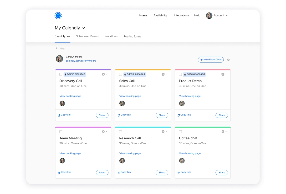 Calendly Releases Managed Events To Enable Consistent Customer Experiences