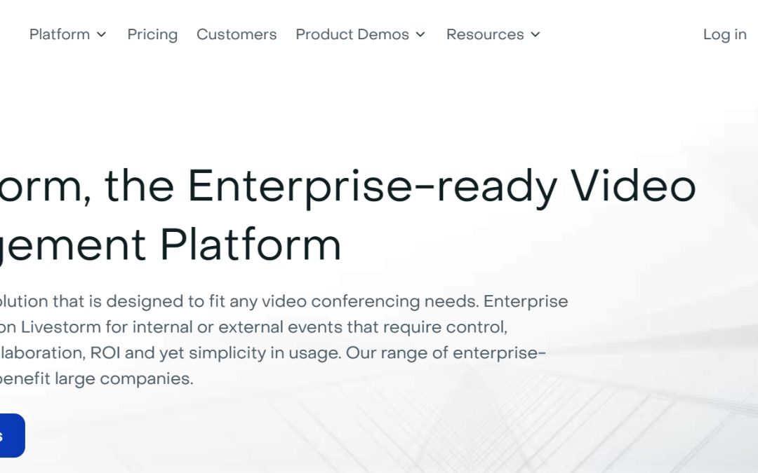 Livestorm Launches Enterprise Features