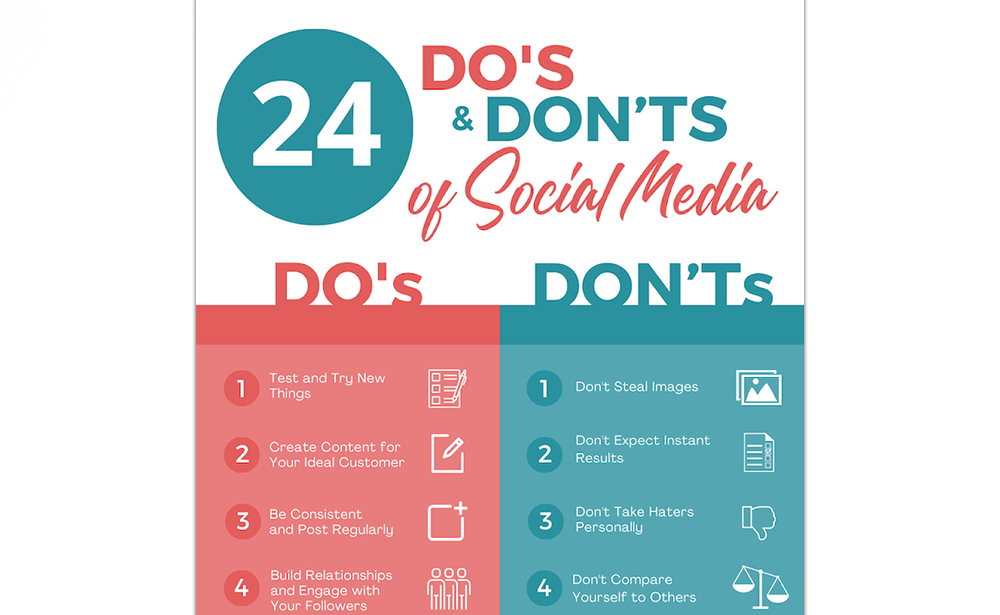 24 Dos & Don'ts Of Social Media