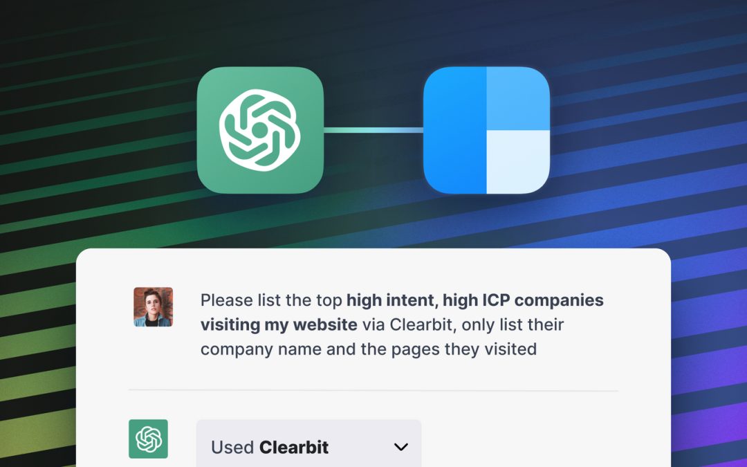 Clearbit Releases Beta Version Of ChatGPT Plugin