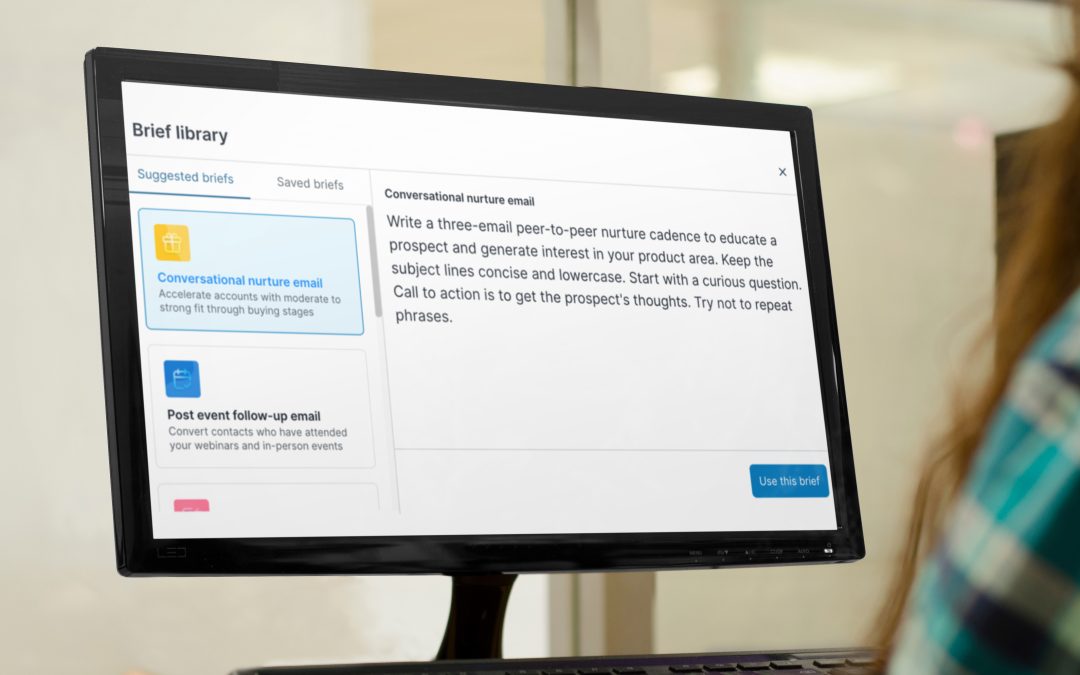 6sense Unveils AI Writer Tool Within Conversational Email Product