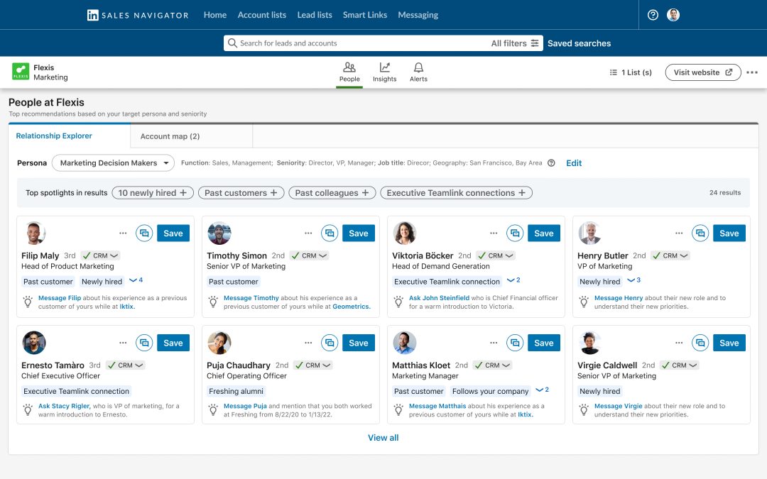 LinkedIn’s Relationship Explorer Aims To Streamline Selling Processes With Account Data
