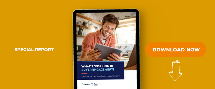 What's Working In Buyer Engagement? Crafting Narratives That Weave Together Multiple Touchpoints